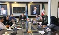نشست مسئولین بیمه آتیه سازان حافظ با همکاران استان جهت بررسی مسائل و موارد بیمه ای 