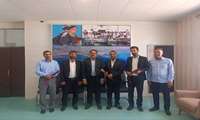 تجلیل رؤسای ادارات گاز، کار، فنی و حرفه‌ای و دامپزشکی از مدیر آموزش و پرورش دیّر  به مناسبت هفته معلم،